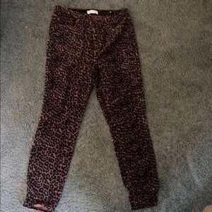 Leopard Print Pants
